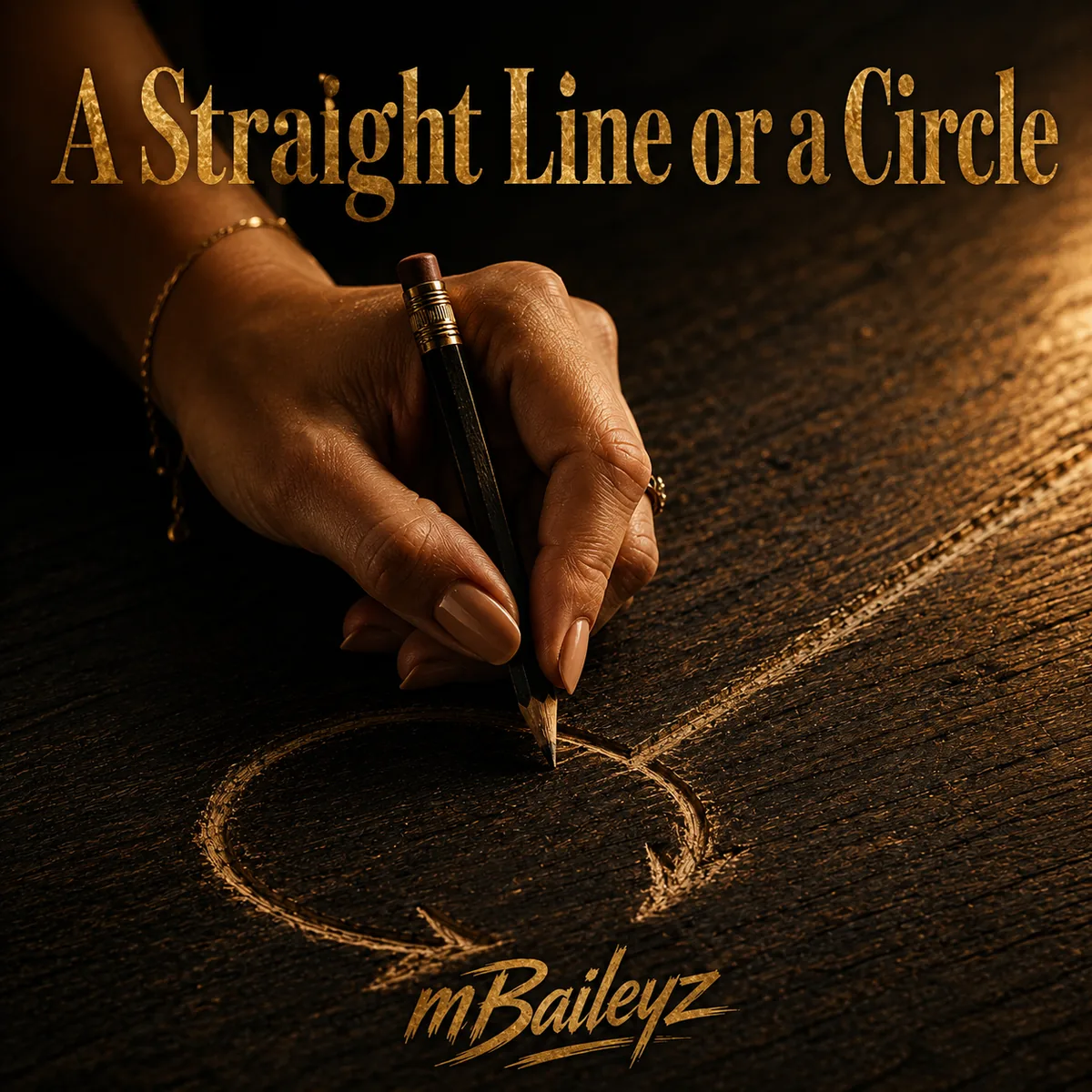 A Straight Line or a Circle cover