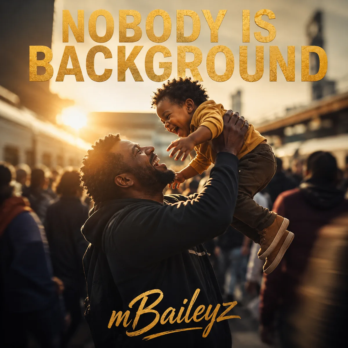 NOBODY IS BACKGROUND cover
