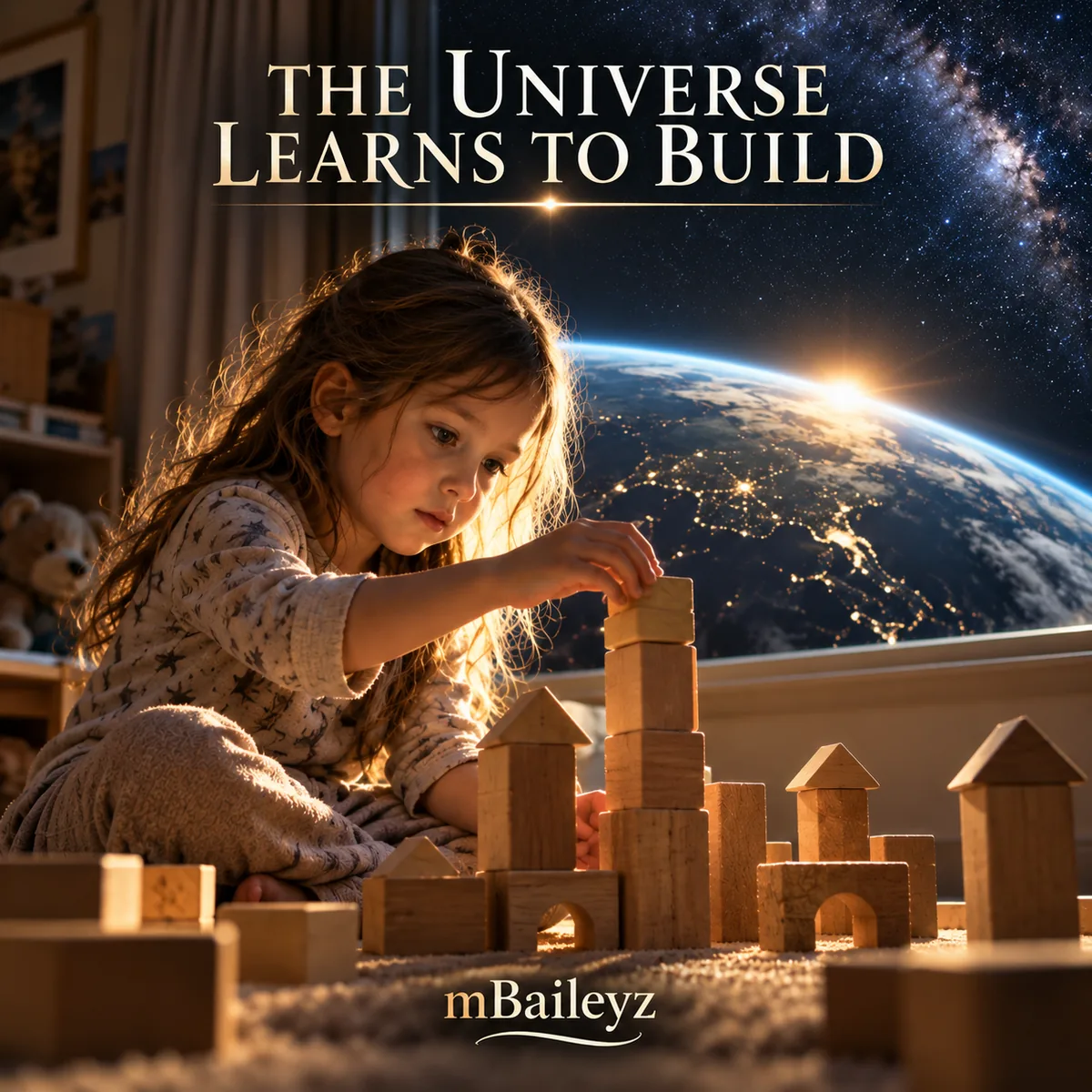 THE UNIVERSE LEARNS TO BUILD cover