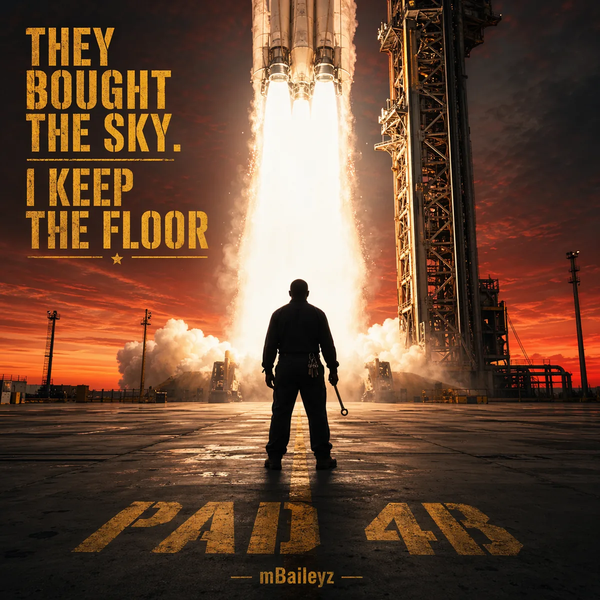 They Bought the Sky. I Keep the Floor cover